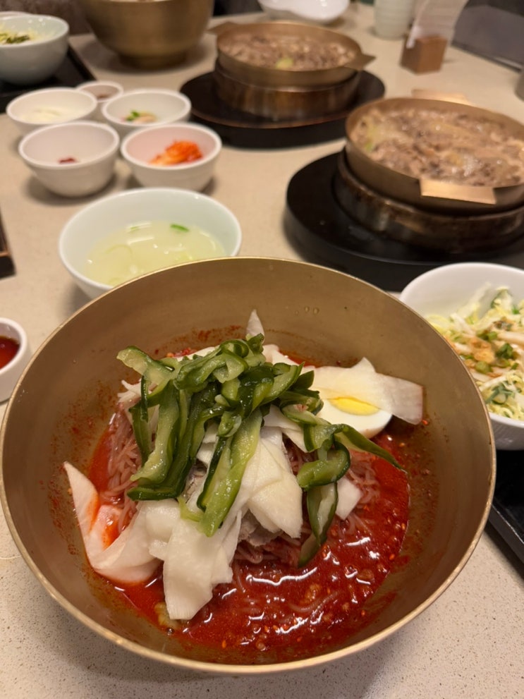  [한일관 압구정점] 압구정 냉면  불고기 맛집 상견례 외국인 회식장소 발렛가능 후기