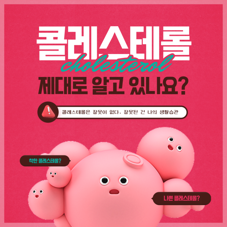  콜레스테롤 관리와 건강한 생활습관