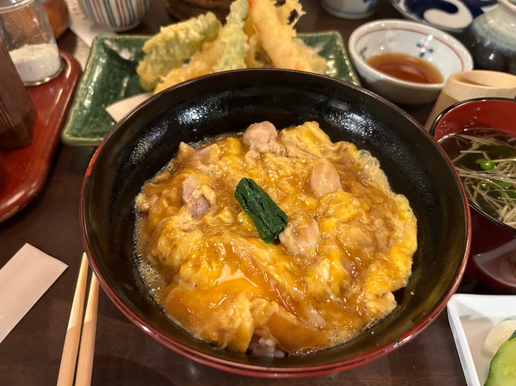  일본 후쿠오카 자유여행 맛집 [소바맛집][신슈소바무라타][오야코동맛집][닭고기계란덮밥]