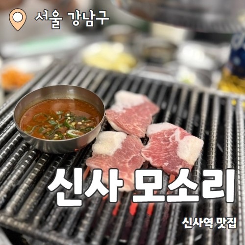  신사 모소리 : 또 가고싶은 특수부위 신사맛집 추천후기