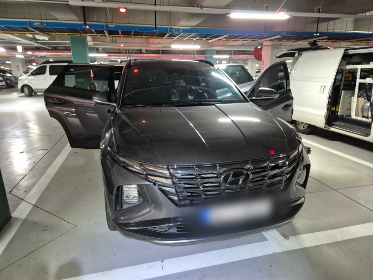 용인 출장세차 투싼 2열씨트 아기 토 냄새제거한 후기