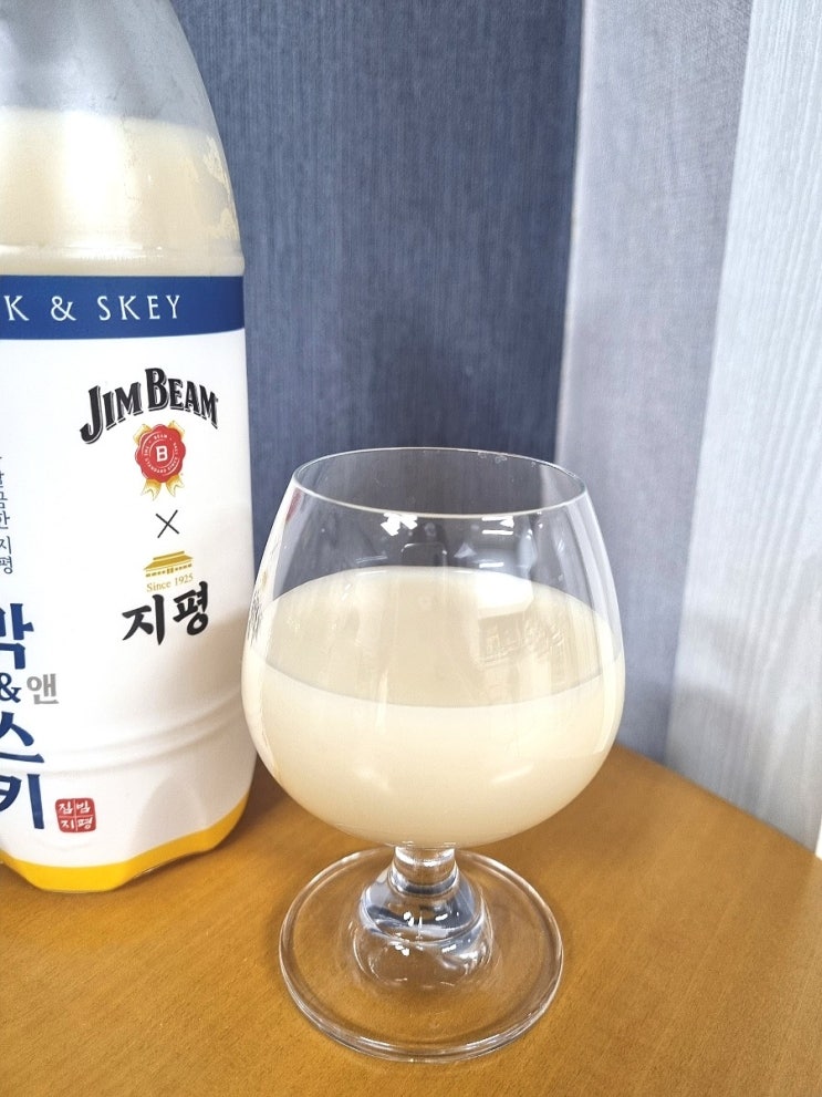  막스키 (지평 막걸리+짐빔 위스키) 막앤스키 후기 GS25 앱 재고 조회