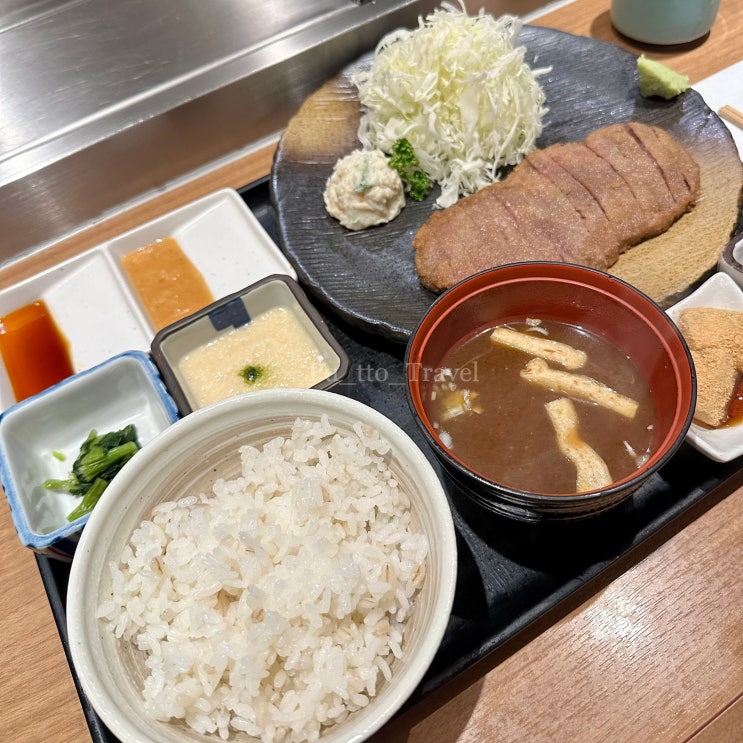  후쿠오카 텐진 맛집 모토무라 규카츠 파르코점 현장 웨이팅 후기