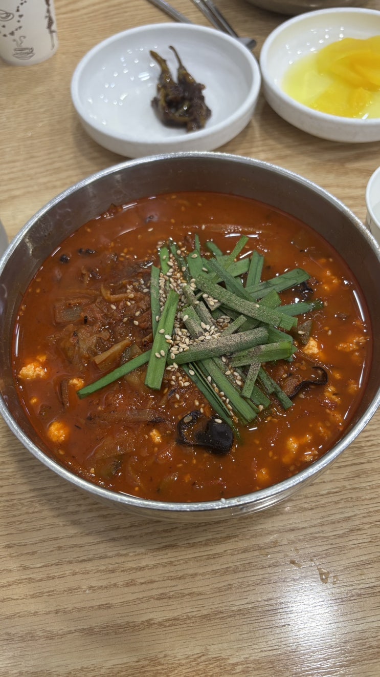  [강릉 초당동 맛집] 짬뽕순두부 웨이팅 테이블링 '동화가든 본점'