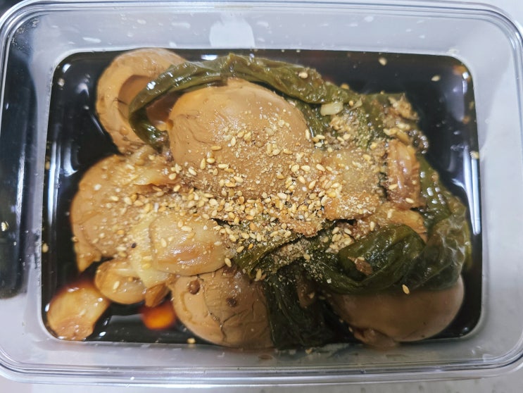  따라해본 레시피 중에 제일 맛있는 꽈리고추마늘 계란 장조림
