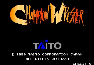 오락실 게임 기판 타이토 챔피언레슬러 Taito Champion Wrestler