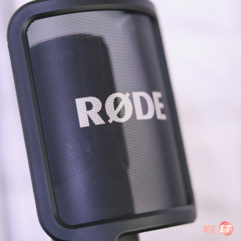 로데 비디오 usb 마이크 팝필터