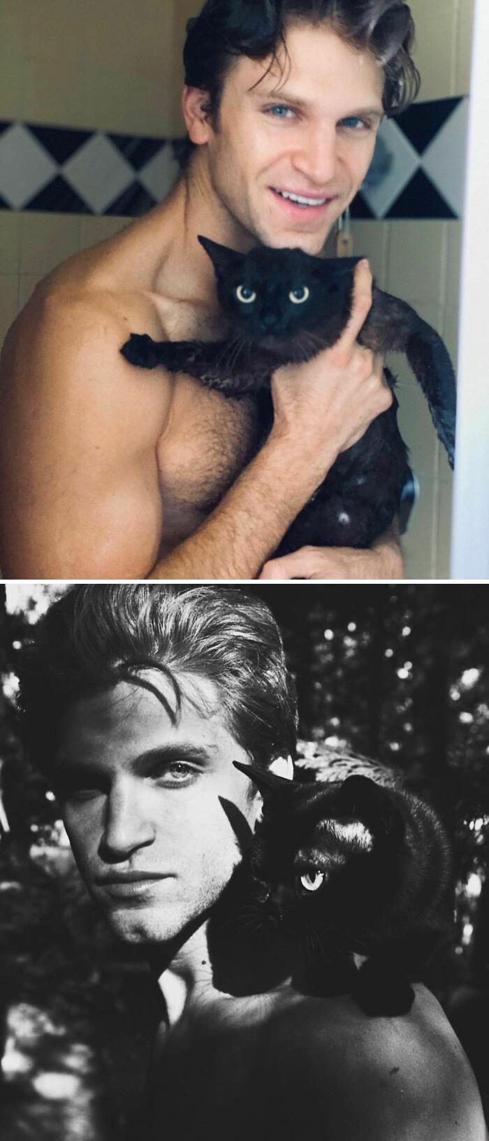 제임스 프랑코 고양이