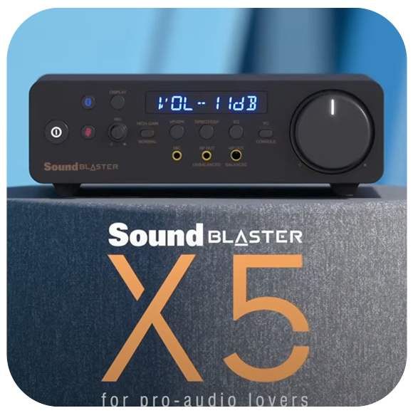  사운드블라스터 X5 DAC 기본 소프트웨어 버그