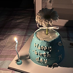 부산 사하구 하단, 명지 생화레터링케이크 추천! - 카페 롱타임노씨
