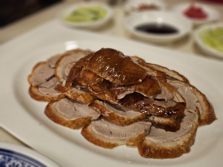  압구정 중식 도산공원 맛집 미림양장 북경오리 맛있게 냠냠