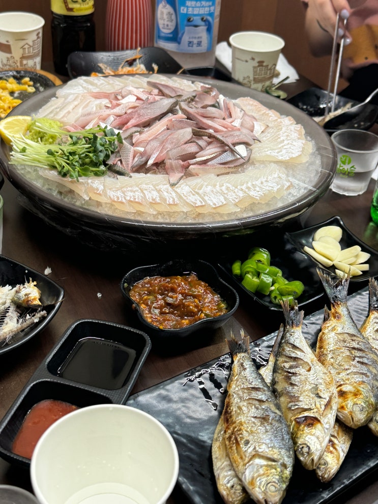 건대 맛집 | 자양동 제철회 맛집 바다회포차