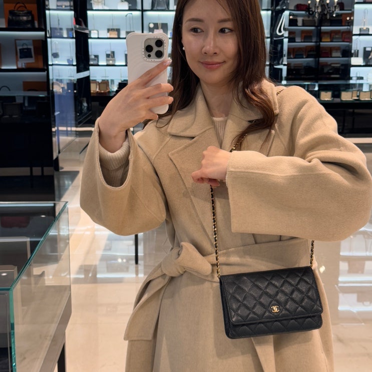  샤넬 가방 미니 WOC클래식부터 샤넬백 종류 가격좋은 캉카스백화점 후기