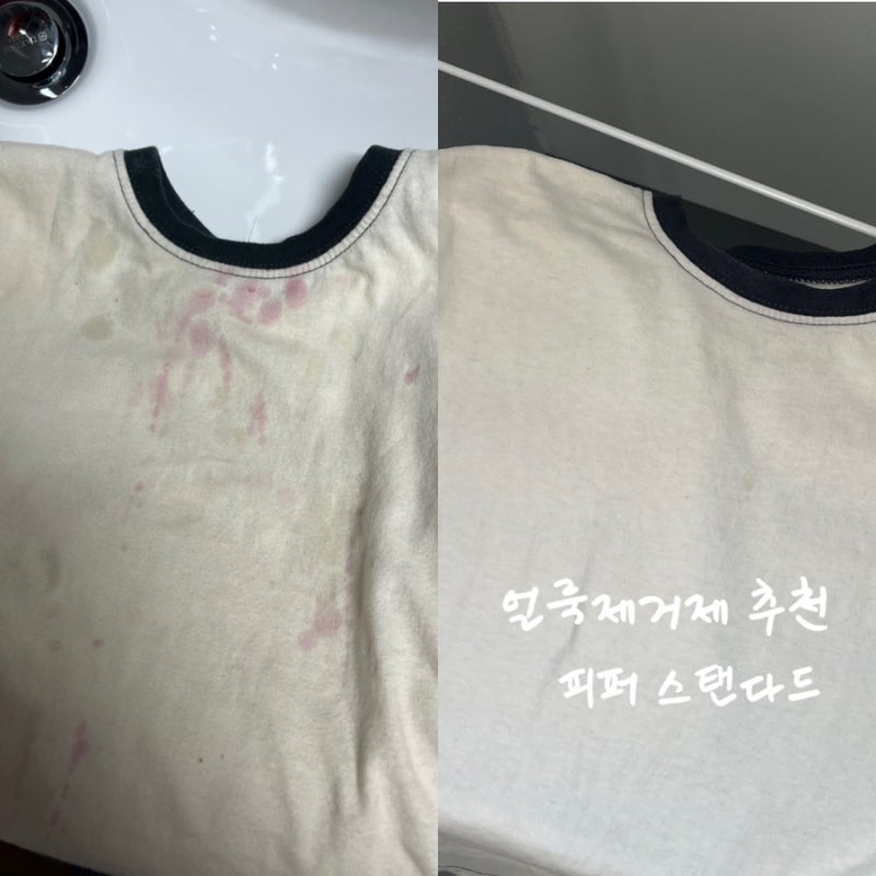 피퍼스탠다드 얼룩제거제 솔직후기