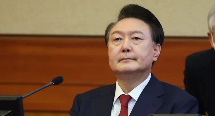 <b>헌재</b> 출석해 직접 변론에 나선 <b>윤석열 대통령</b>