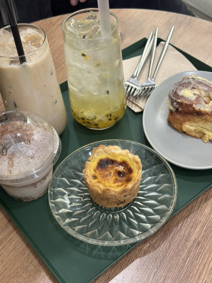  안양 씨엘포레자이 아파트 디저트 카페 추천 버터숲 시나몬롤 맛집