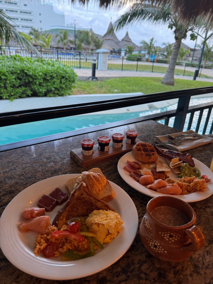  [칸쿤 신혼여행] JW Marriott Cancun Resort & spa - JW 메리어트 칸쿤 조식 뷔페 후기