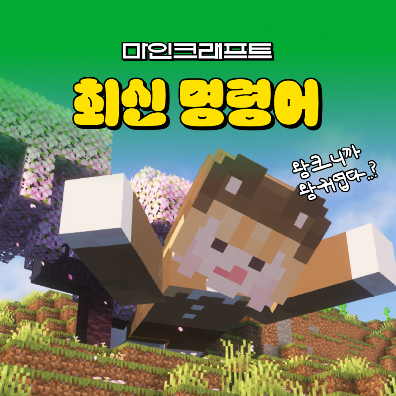 마인크래프트 마크 명령어 모음 최신 버전