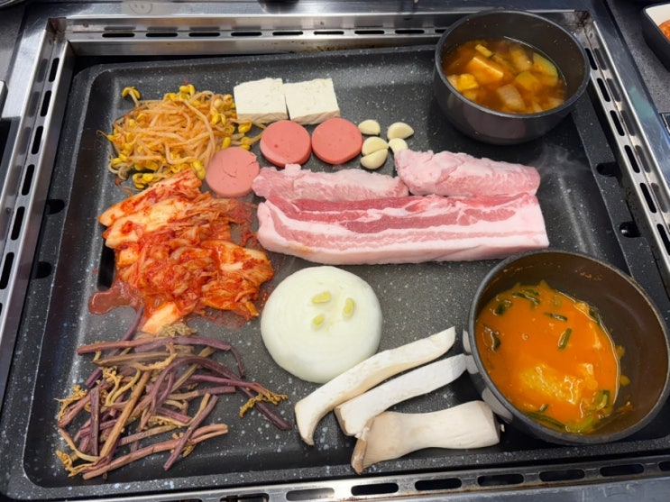  [천호역맛집] 소주맥주 2,000원 천호역 삼겹살집, 총각네고깃집