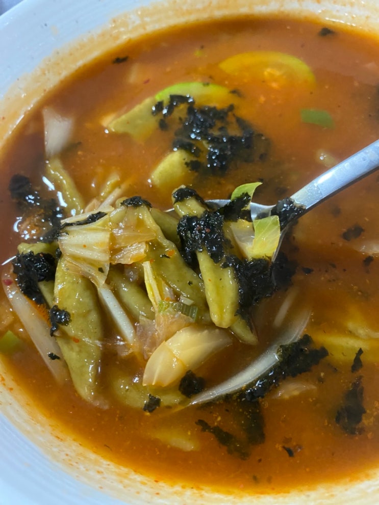  군산 제비제비수제비 구시장2층 청년몰맛집 군산혼밥 신영동맛집 군산여행오면 들릴곳 여행코스추천 얼큰김치수제비맛집 군산수제비맛집