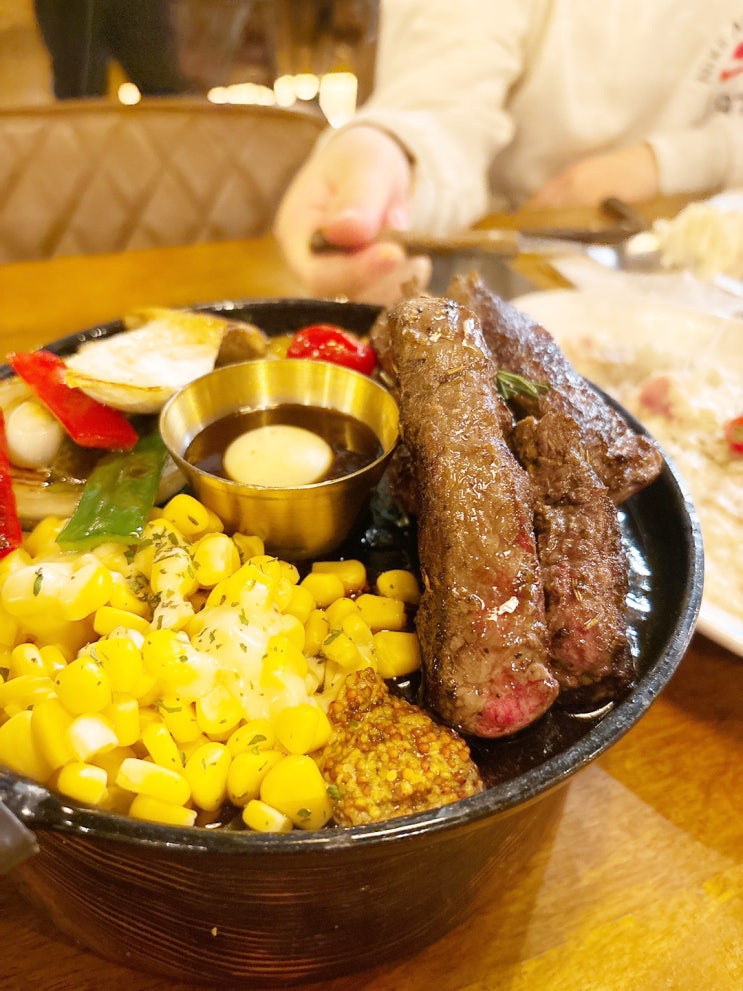 용현동 맛집 의정부 파스타 스테이크 가성비 굿 코지하우스