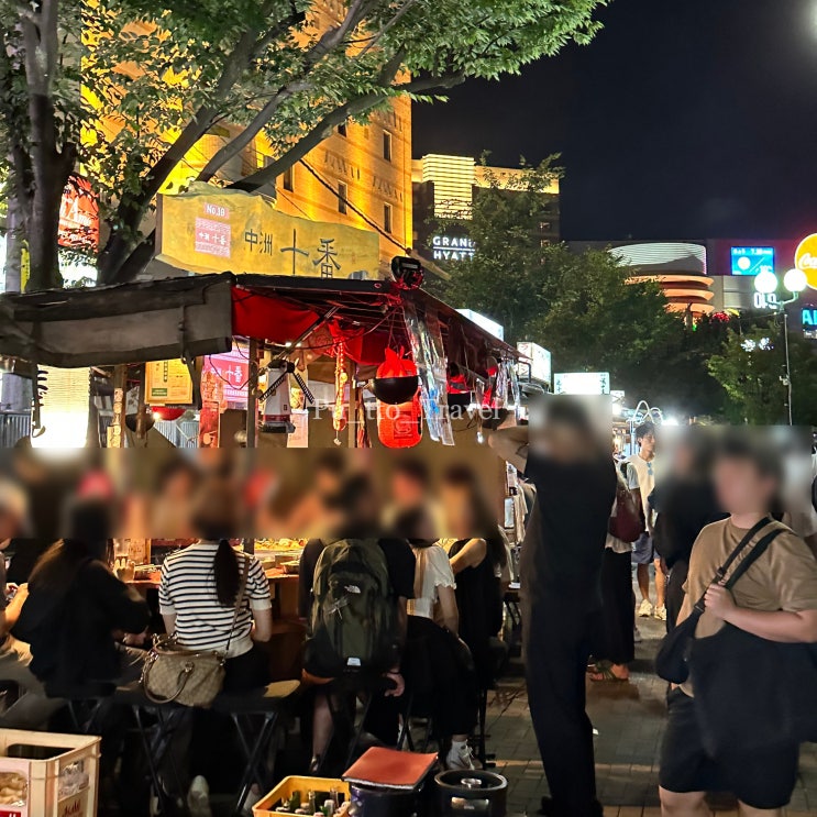  후쿠오카 여행 나카스강 포장마차 거리 리얼 후기