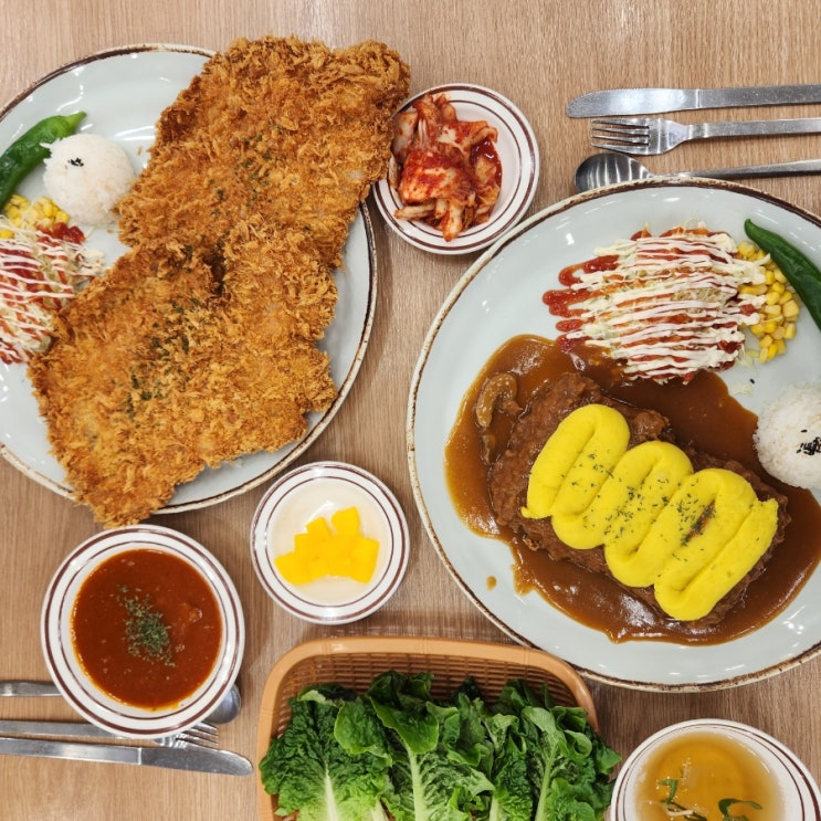  전남 화순 가성비 맛집 진심왕돈까스 재방문 광주 근교 데이트 식당