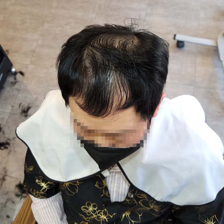  40대 남성 탈모커버로 자신감 빵빵하게!