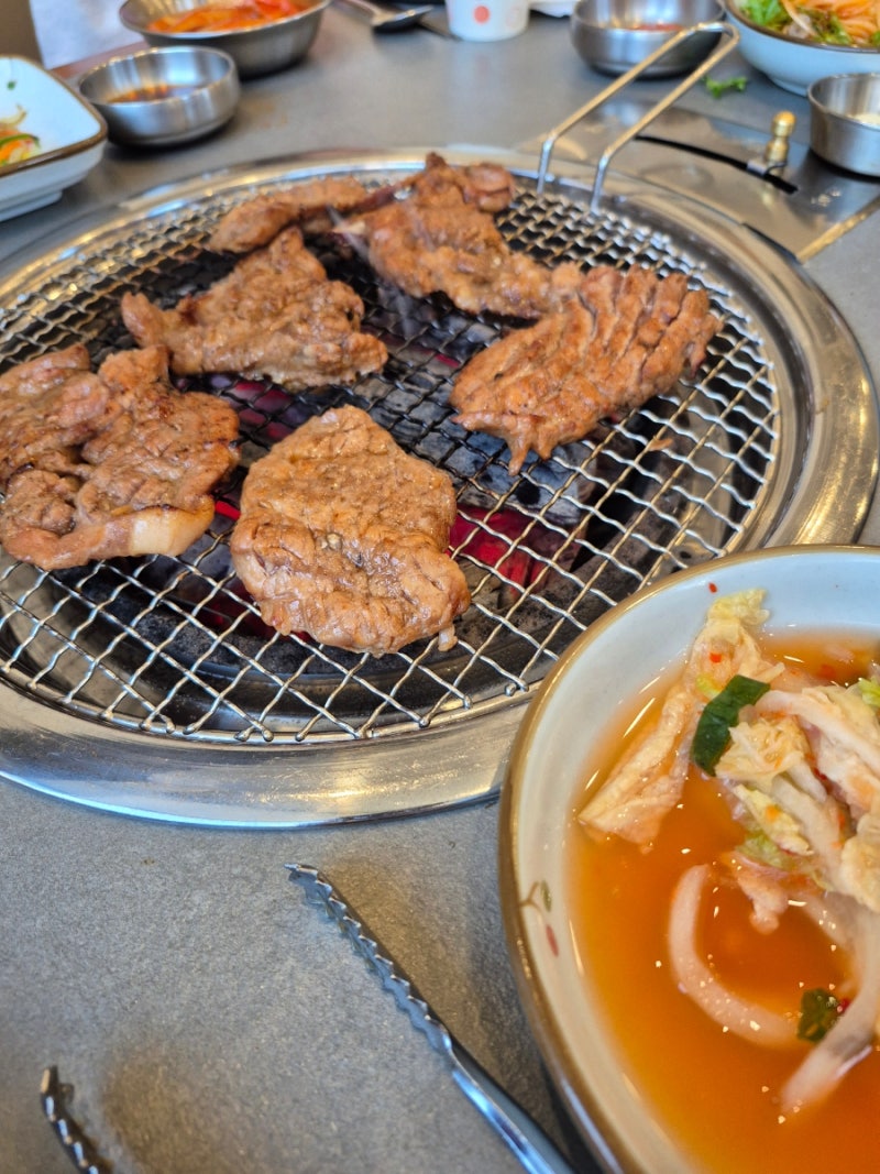 구미 갈비맛집 전원숯불갈비 구미옥계점 에 다녀왔습니다~♡""