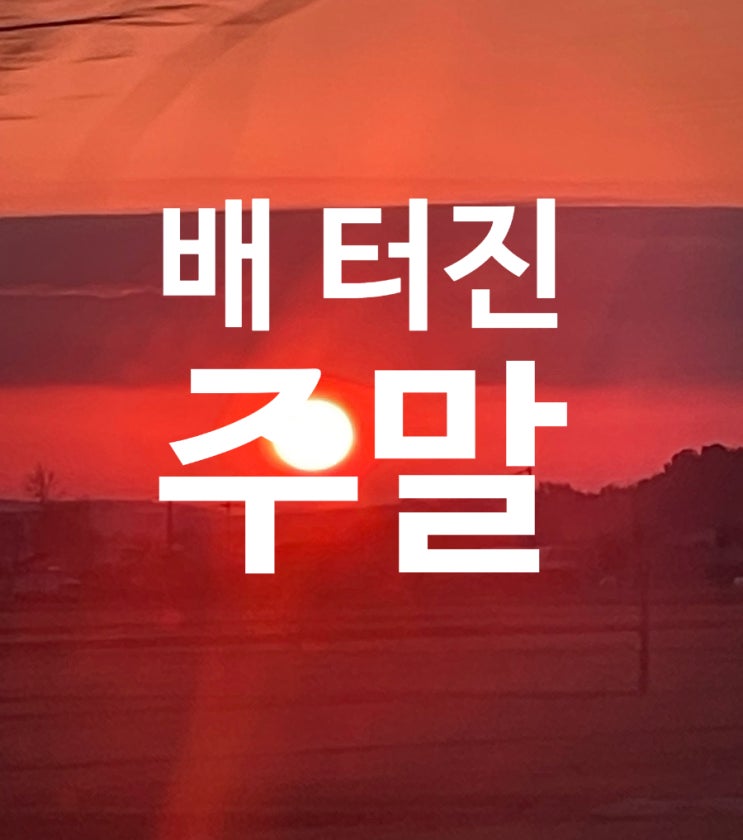 나의 주말 기록, 군산 전주 당일치기 하기 나의 주말 기록, 군산 전주 당일치기 하기