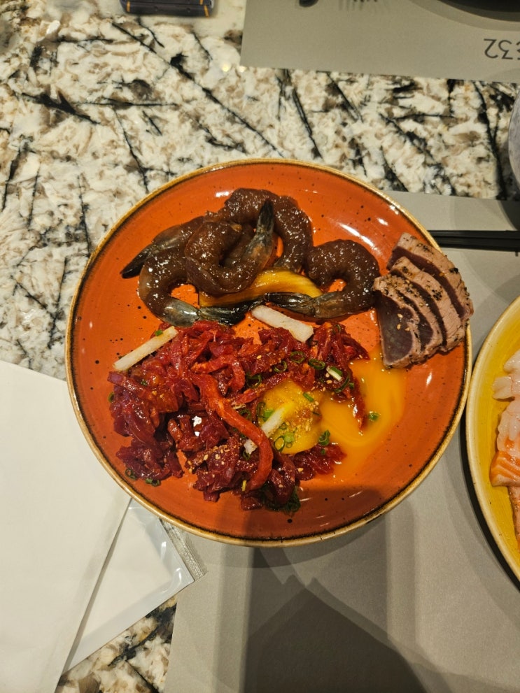 구로디지털단지 맛집 추천 - 포포인츠 바이 쉐라톤 '테이블 32' 뷔페 후기 ( 해산물, 스테이크, 파스타까지 완벽한 점심 회식 장소 )