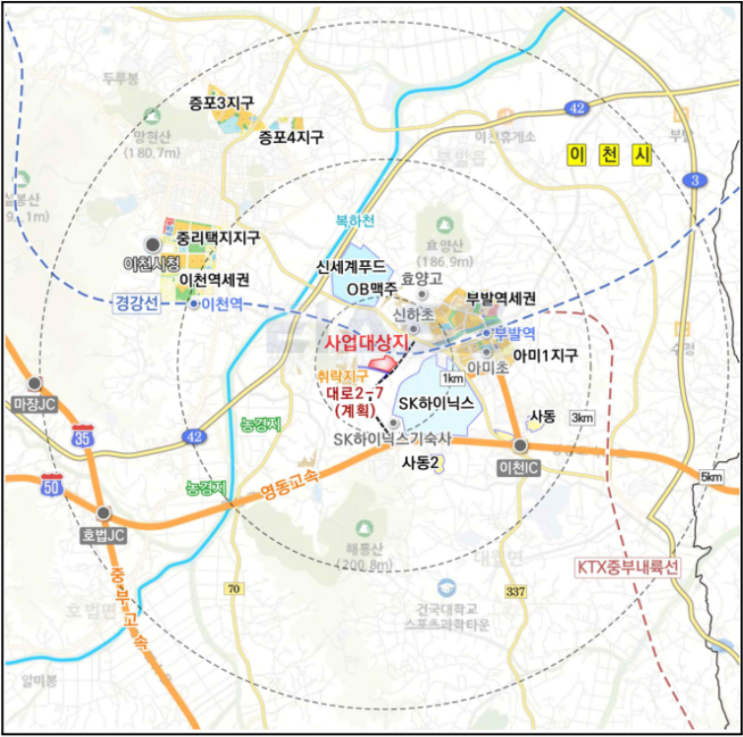 이천 가좌2지구 도시개발구역 계획안 요약