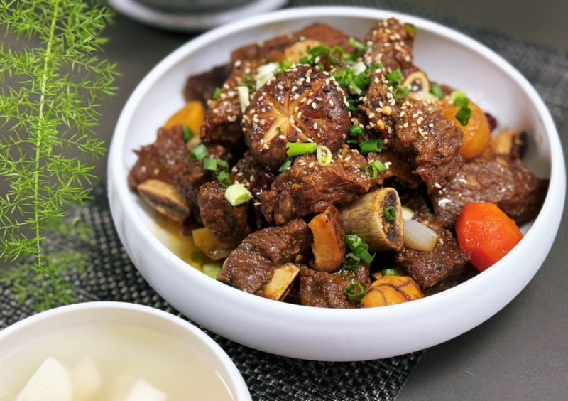 부드러운 소갈비찜 만들기 깔끔한 한우 소갈비찜 레시피