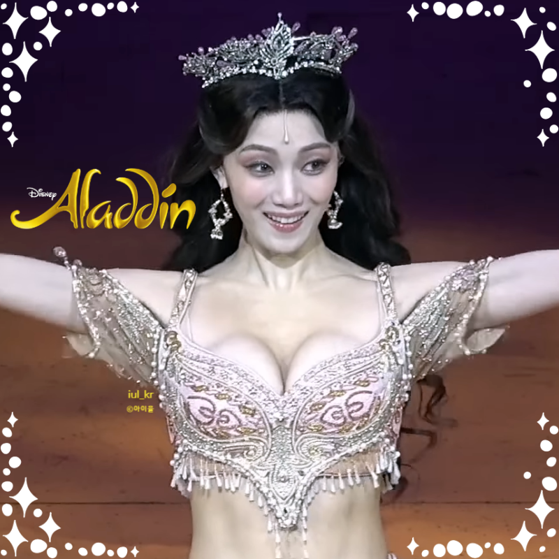 Lee Sung-kyung's Stunning Physique in the Aladdin Musical, Right?