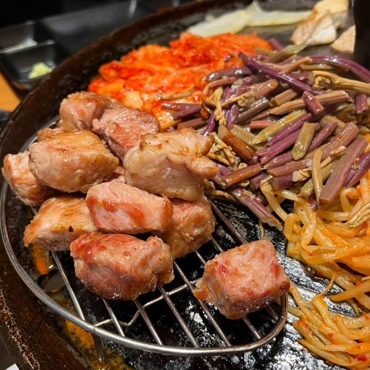  대구 다사 고기집 모임하기 좋은 삼겹살 목살 맛집 만재네