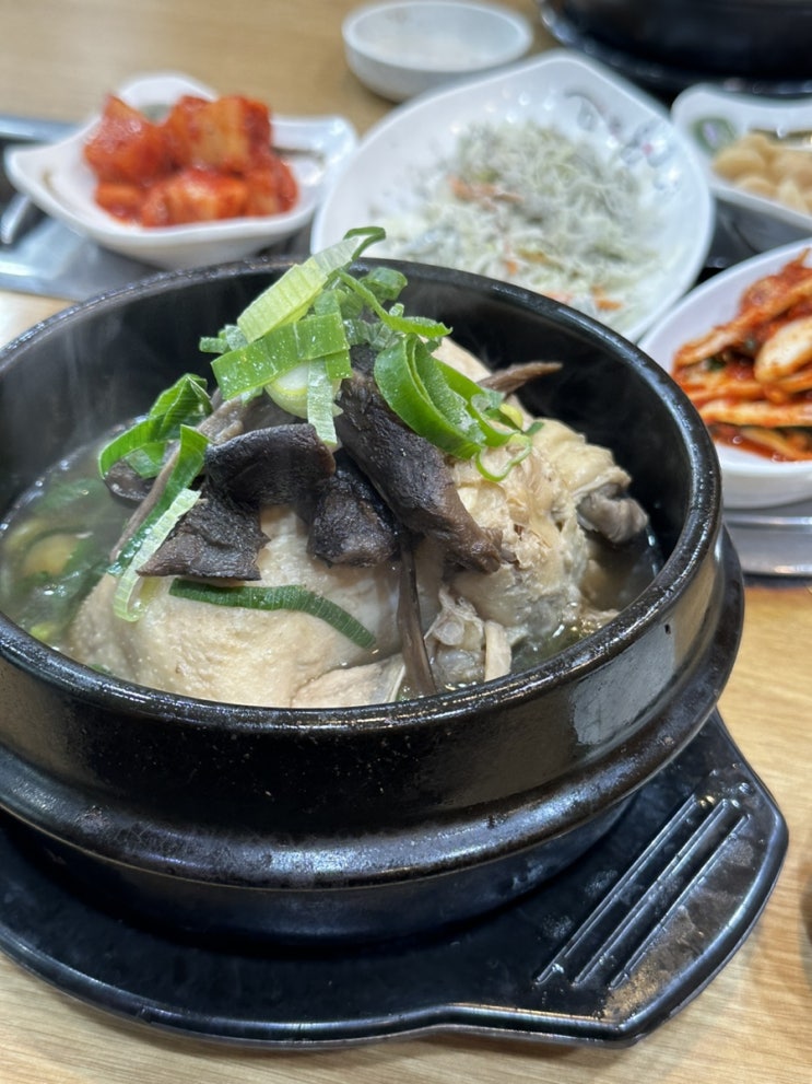  합정역 밥집 마포오리농장 삼계탕 맛집이네 (주차)
