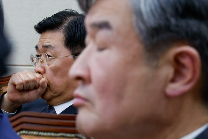 / 與, '<b>추경</b> 필요' 한은 총재에 "예산 <b>조기집행</b> 집중해야... 