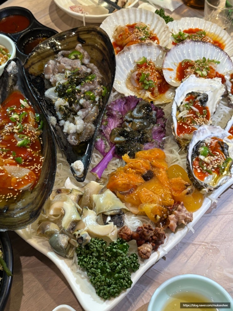  송파구 맛집 방이 안주마을 오금동 술집 회 모둠 칼국수