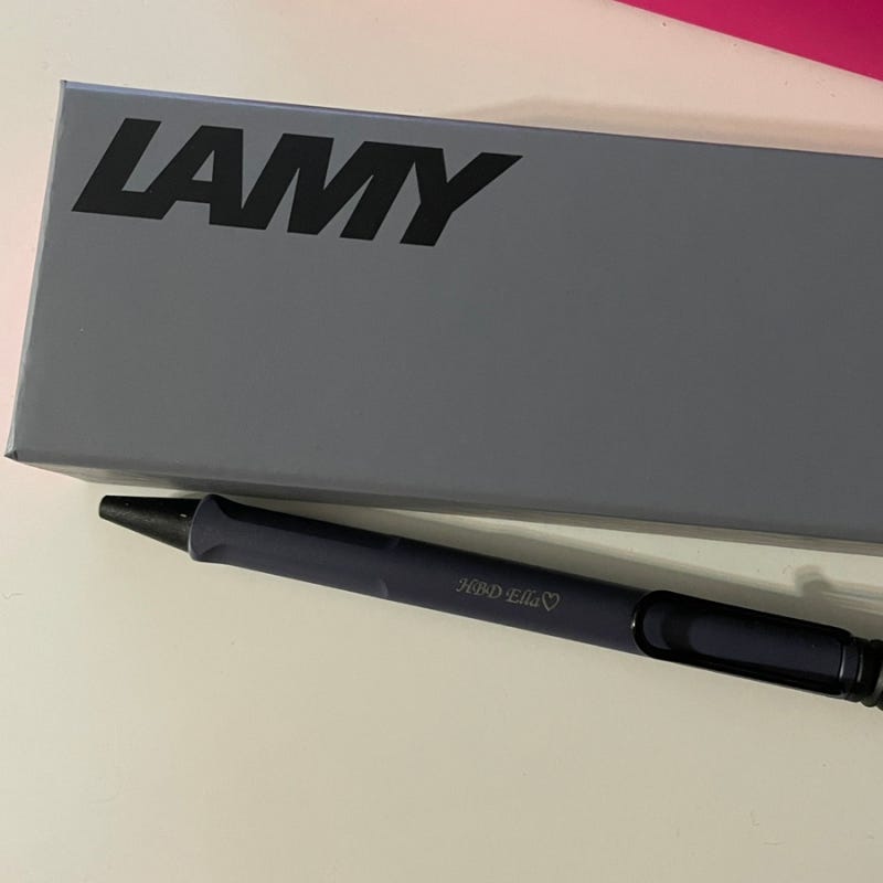 카카오톡 선물하기 라미(LAMY)각인 볼펜 후기 | 새학기 선물 볼펜 추천 | 필기감좋은 볼펜 추천....