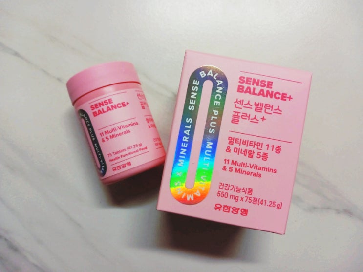  여성 영양제 센스밸런스플러스 멀티비타민 추천