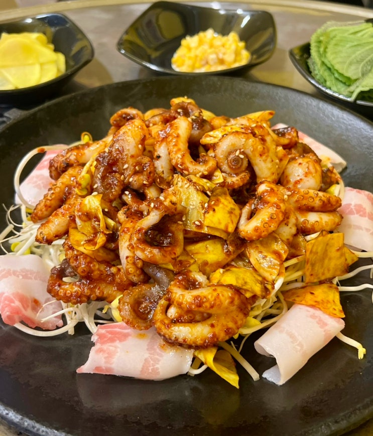  수원역 쭈꾸미 맛집 : 불향 가득한 총각쭈꾸미 후기