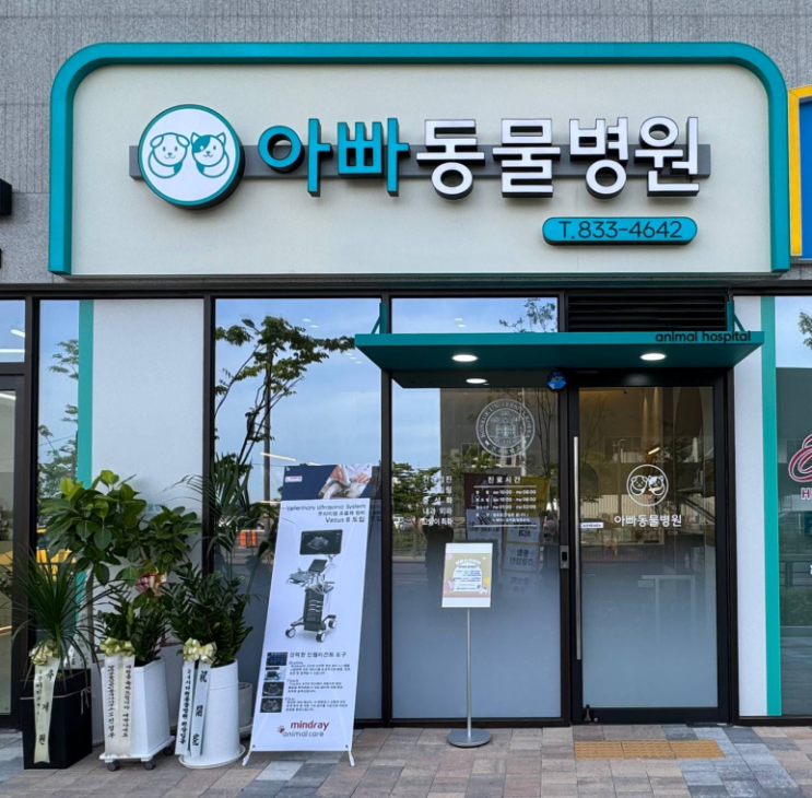  인천 간판, 아빠동물병원 외부간판부터 실내간판까지