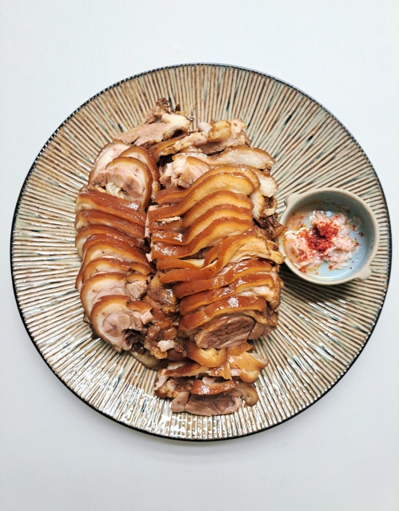집에서 류수영 돼지족발 삶는법 앞다리 만원족발 만들기 새우젓 양념 레시피