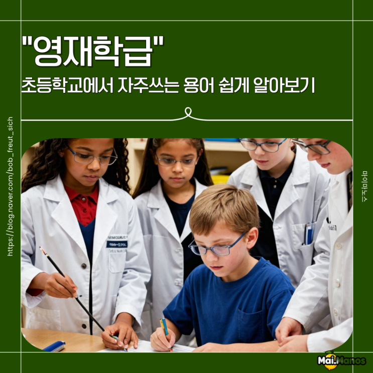  초등학교 영재학급 정의와 장단점 및 주의할 점