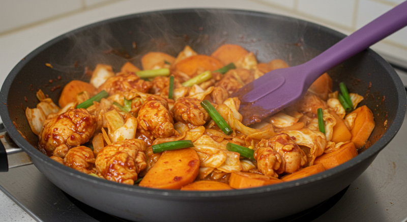 매콤달콤, 가족입맛 사로잡는 백종원 닭갈비 레시피