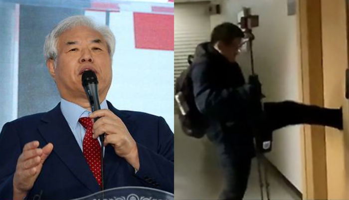 <b>서부지법 판사실</b> 발로 찬 40대 폭도 <b>전광훈</b>의 <b>특임전도사</b>였다.