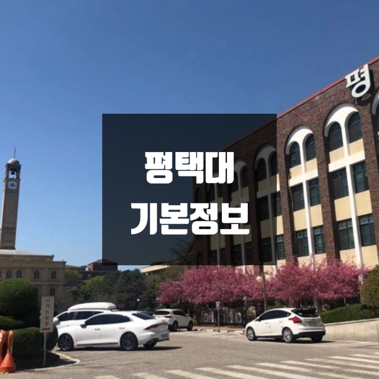 평택대 대학정보 (학생수, 교수수, 기숙사 / 설치학과 & 전공, 수시·정시 경쟁률)