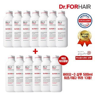 탈모 샴푸의 새로운 패러다임! 닥터포헤어 바이오3 500ml 대용량 사용 후기