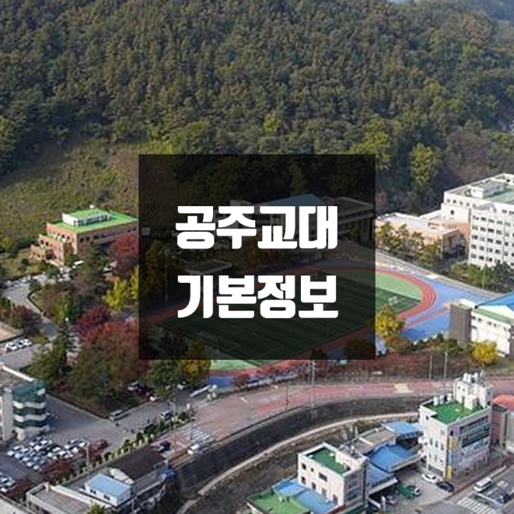 공주교대 대학정보 (학생수, 교수수, 기숙사 / 설치학과 & 전공, 수시·정시 경쟁률)