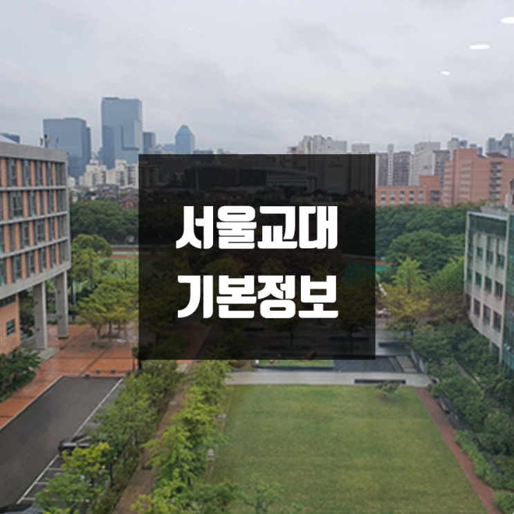서울교대 대학정보 (학생수, 교수수, 기숙사 / 설치학과 & 전공, 수시·정시 경쟁률)